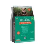 The Green Dog Adult Small Bites 7.5 kgs 100% Vegan | Veg Adult Dry Dog Food | Naturally Hypoallergenic | Gluten Free | Vegetarian | Healthy Heart| USFDA Approved Food Grade