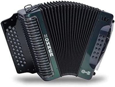 Hohner Accordions Corona C-II GCF Diatonic Accordion - Green to Gold