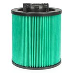 DXVC6914 HEPA Replacement Cartridge Filter Fit for 6-16 Gallon Wet/Dry Vacuum Cleaners for DeWalt DXV06P DXV09P DXV09PA DXV10P DXV10PL DXV10S DXV10SA DXV10SB DXV12P DXV14P DXV16P DXV16PA