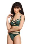 Da Intimo Women's Lingerie Set DI-1401 GREEN-S23-34B