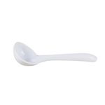 Harold Import Company Gravy Sauce Serving Ladle, Fine Porcelain, 6.5", White