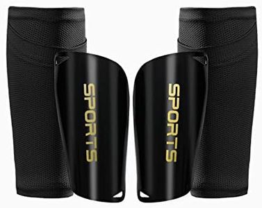 AIMISICAR Kids Youth Soccer Shin Guards, Shin Pads and Shin Guard Sleeves for 3-15 Years Old Boys and Girls for Football Games, EVA Cushion Protection Reduce Shocks and Injuries