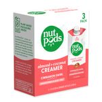 nutpods Cinnamon Swirl, (3-Pack), Unsweetened Dairy-Free Creamer, Made from Almonds and Coconuts, Whole30, Gluten Free, Non-GMO, Vegan, Kosher