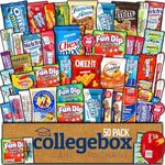 COLLEGEBOX Snack Box (50 Count) Fin