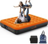 Luxchoice Air Mattress with Built-in USB Rechargeable Pump Camping Inflatable Mattress Portable Blow up Mattress Air Bed Guest Bed for Home Outdoors Hiking Travel