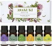 ASAKUKI Essential Oils Set, Starter