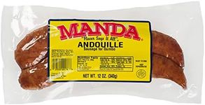 Manda Fine Meats Manda Andouille 12oz (3 Pack) 12 Ounce (Pack of 3)