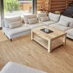 Self Adhesive Floor Planks - 36 Planks Pack Covering 53.8 Sqf / 5sqm | Each Stick On Tile Plank Measures 5.9x35.9in (91.4x15.2cm) | Peel and Stick Vinyl Flooring |Honey Oak Timber Touch Effect