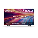 SKYLIVE 80 cm (32 inches) Bezel-Less Smart Android TV (SL32PRO) SL4000 (2024 Model)