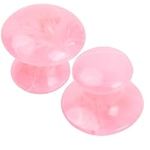 Bezavea Mushroom Shaped Massage Stone, 2Pcs Gua Sha Facial Tools, Natural Resin Mushroom Face Massager, Mushroom Scraping Massage Tool, for Eye, Face, Neck, SPA, Relaxing Massage