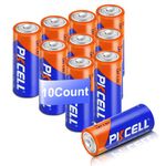 PKCELL LR1 Battery, E90/ MN9100 /N Type Battery 1.5v Alkaline Batteries for Clock, Alarm, Remote Control,Pack of 10