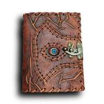 LAKECITY LEATHER CRAFT Hocus Pocus Gift Spell Book Journal Popsocket Grimoire Wiccan Witch Prop Spells Decor Horror Blank Notebook Gift Prop Spellbook