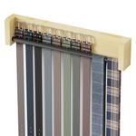 Belt Hanger Wall Mount Belt Organizer for Closet Door Space Saving Belt Holder Storage Hangers for Ties,Gift for Him Fathers Day Birthday House Warming