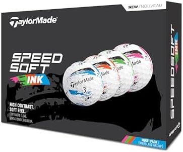 TaylorMade 2025 Golf SpeedSoft Ink Multi Golf Balls