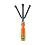 TrustBasket Garden Cultivator- Hand Tool for Cultivating The Soil and Weeding with The Useful 3-prongs