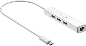 Micro USB OTG hub ethernet Adapter 