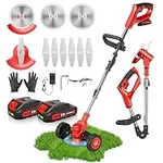 Aboutool Cordless Weed Wacker, 3 in