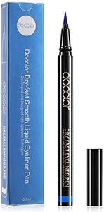 Docolor Eyeliner Waterproof, Matita Blu Occhi Precision Eye Liner Penna Liquida a Lunga Durata 1PZ