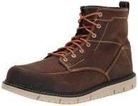 KEEN Utility Men's San Jose 6" Soft Toe Work Boot Construction Boot, Coffee Bean/Star White, 9