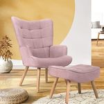 Oikiture Armchair Soft Accent Chair