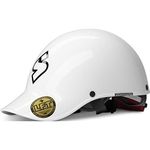 Sweet Protection Strutter Kayak Helmet - Low Volume Carbon Reinforced Paddling Watersport Helmet, with Occigrip and EVA Liner, Gloss White, Small - Medium