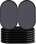 AIRUJIA Reusable Furniture Sliders for Carpet, Heavy Duty Furniture Movers, Carpet Sliders Quickly and Easily Moving Heavy Furniture, Protect Floors Furniture Moving Pads, 8PCS Oval Black