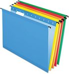 Pendaflex SureHook Reinforced Hanging Folders, Letter Size, Assorted Colors, 20 per Box (6152 1/5 ASST)