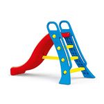 Dolu Big Red Garden Slide With Water Feature For Children From 2 Years 2 in 1 Large Blue Ladder and Red Slope Freestanding Slide for Kids Indoor & Outdoor Outdoor Play Equipment For Children Kids