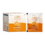 Nutranexus – ORS (Oral Rehydration Salts) -Orange Flavour | Replenish Lost Fluids |10 x 20.5g