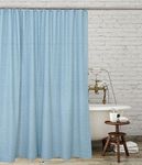 Threadmill Cotton Shower Curtain 72x72 Machine Washable Hotel Quality Water Resistant Bathroom Fabric Shower Curtain | Kaleido