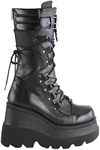 High Wedge Platform Women Boots Chu