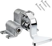 Phivan Foot Operated Faucet Valve - Hands-Free Sink Pedal Brass Single Pedal Valve Control Non-Contact Faucet Sink Foot Pedal