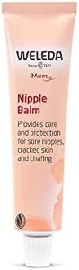 Weleda Nipple Balm, Fragrance Free Nipple Cream for New Mums, Pregnancy & Breastfeeding Safe, Natural Lanolin & Beeswax Nipple Treatment, Anti Chafing Protection, No Need To Remove Before Feeds - 25g