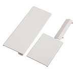 3 Piece White Replacement Memory Card Controller Door Lid Cover, Compatible with Nintendo Wii