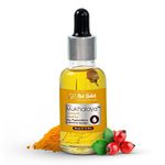 Nat Habit Turmeric Rosehip Mukhalaya Face Oil For Tan, Pigmentation & Blemish Control, with Blend of 13 Cold Pressed Oils, For Natural Face Care, No Mineral Oil or Chemical (30ml)