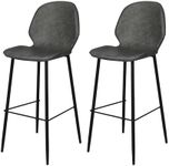 LEVEDE Bar Stools Set of 2, Bar Cha