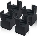 4Pcs Adjustable Furniture Risers wi