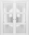 Solid French Double Doors 48 x 80 i