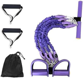 Sit-up Resistance Bands Exercise Equipment for GYM Yoga Home Workout, Multi-function Fitness Pull Rope for Arm Leg Back Butt Waist Shoulder Thigh Abdomen Exerciser Stretching Training Physical Therapy