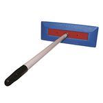 SnoBrum Original Snow Removal Tool with 27" to 46" Compact Telescoping Handle- Remove Snow from Vehicles, awnings, Pool/hot tub Covers and More Without Scratching