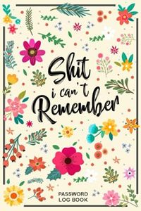 Password Book: Personal Internet and Password Keeper and Organizer | Alphabetical Usernames, Logins and Web Addresses | Password Log Book Gift