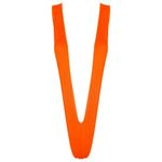 CHICTRY Women's Monokini Swimwear Sling Shot One Piece Mini Bikini Swimsuit Thongs Bodysuit 4# Orange One Size