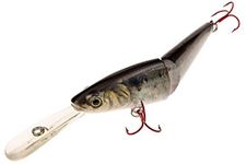 5.5" Jack The Ripper Suspending Jerkbait Bass Fishing Lure Bait Life-Like Diving Deep Trout Shad (Threadfin Shad)