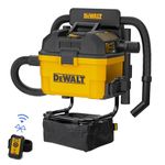 DEWALT Portable 6 Gallon 5 Horsepower Wall-Mounted Garage Wet Dry Vacuum Cleaner DXV06G