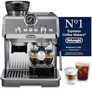De'Longhi La Specialista Arte Evo EC9255.M, Espresso Pump Coffee Machine with Cold Brew Function, with Professional Milk Frothing Nozzle, Sensor Grinding Technology, Includes Barista Kit, 1450W, Metal