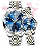 OLEVS Couple Watches His and Her Wa