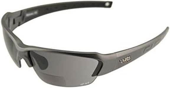 UVeto Australia U86SDAF-3.0 Vulcan U86 Bifocal Sunglasses, One Size, Smoke 3.0x