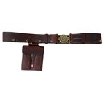 warreplica WWII US Officer Belt with Double Mag. Pouch for Colt 1911 - Reproduction