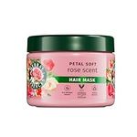 Herbal Essences Rose Scent Petal Soft Hair Mask 500ml to Help Dry Hair Feel Silky, Hydrated and Intensely Nourished, Blended with Rose Essence and Natural Origin Ingredients. Vegan and Cruelty Free