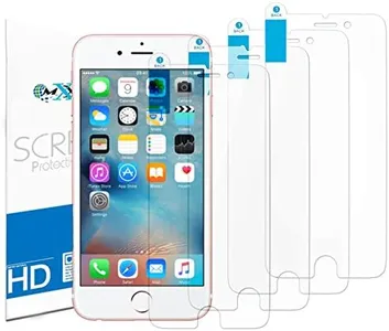 MXX iPhone 6S Screen Protector, Ultra-Clear High Definition Screen Protector Films for iPhone 6 / iPhone 6s 4.7 inch, 4-Pack